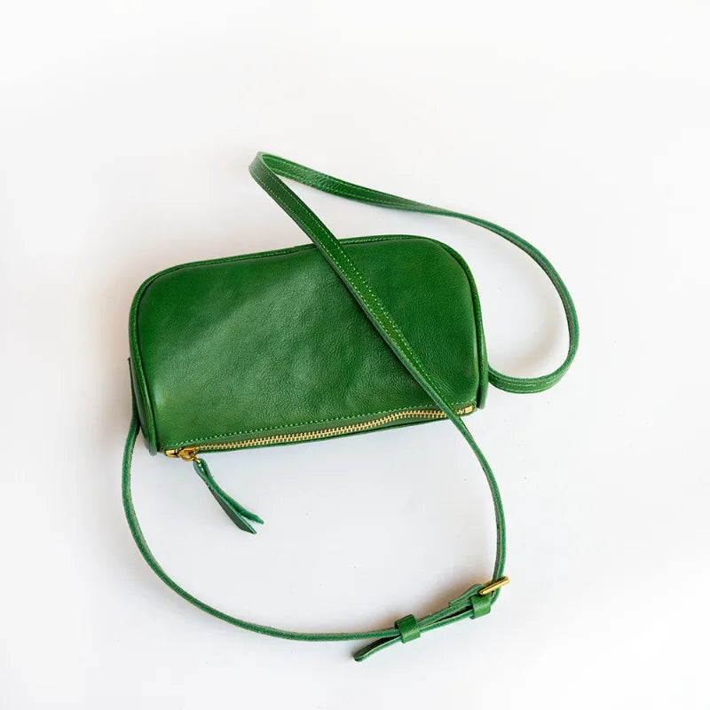 Vintage cowhide mini bag