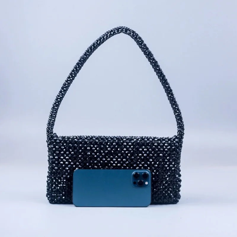 Handmade crystal bag