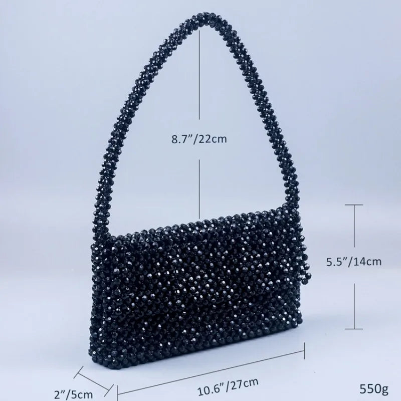 Handmade crystal bag