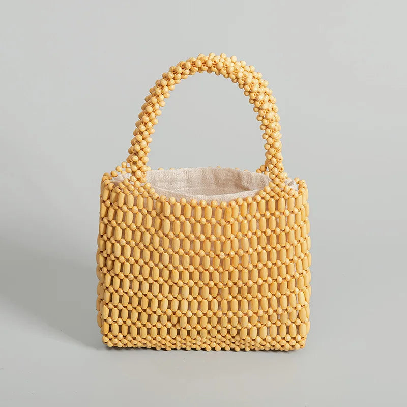 Wooden summer bag