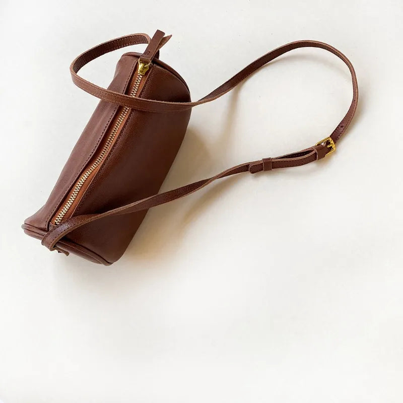 Vintage cowhide mini bag